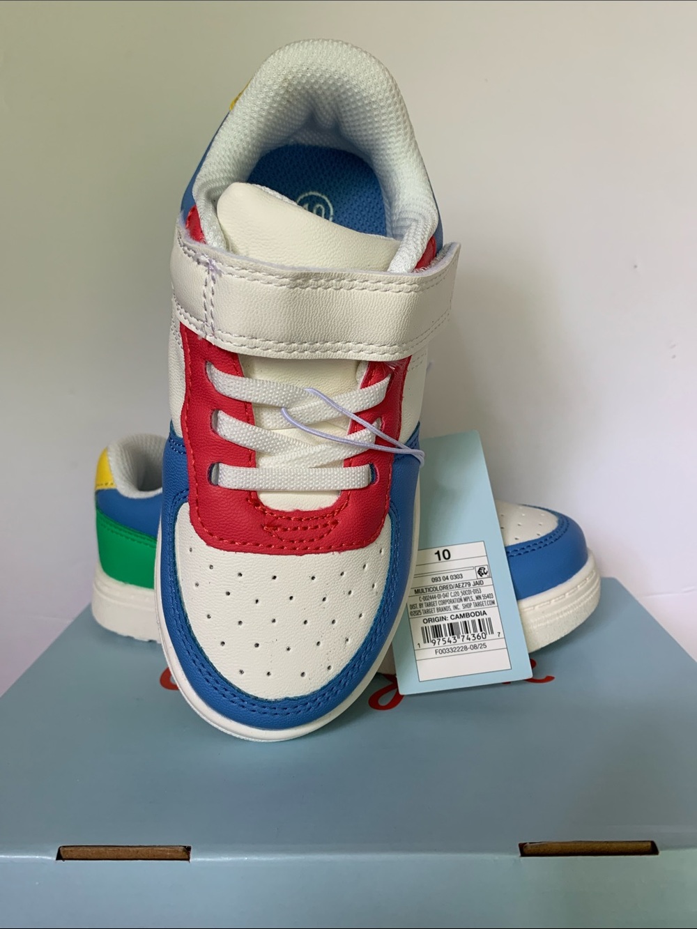 Cat & Jack multicolor sneakers